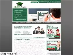 Sites similar to affordabledegrees.com