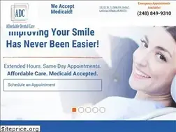 Sites similar to affordabledentalcaremi.com