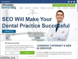Sites similar to affordabledentalseo.com