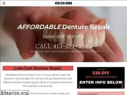 Sites similar to affordabledenturerepair.com