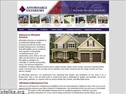 Sites similar to affordableexterior.com