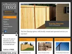 Sites similar to affordablefence.us
