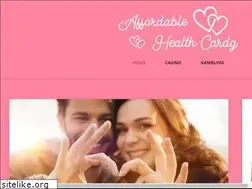 Sites similar to affordablehealthcard.com