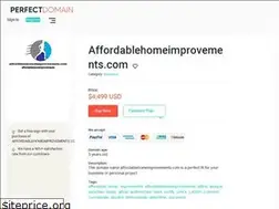 Sites similar to affordablehomeimprovements.com