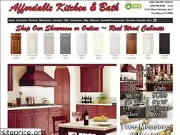 Sites similar to affordablekitchenandbathswfl.com