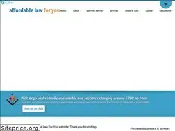 Sites similar to affordablelawforyou.co.uk