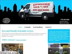 Sites similar to affordablelockandkey.net