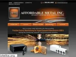 Sites similar to affordablemetal.com