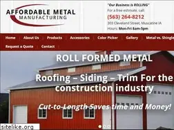 Sites similar to affordablemetalmfg.com