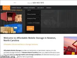 Sites similar to affordablemobilestorage.com