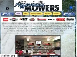 Sites similar to affordablemowers.net