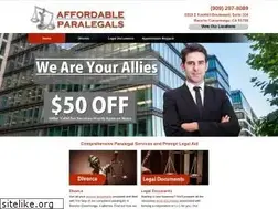 Sites similar to affordableparalegal2day.com
