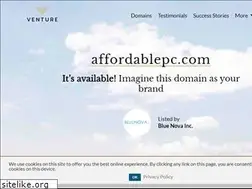 Sites similar to affordablepc.com