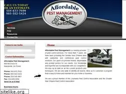 Sites similar to affordablepestmanagement.net