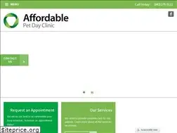 Sites similar to affordablepetdayclinic.com
