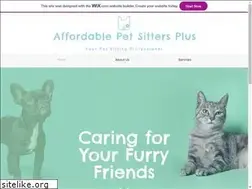 Sites similar to affordablepetsittersplus.com