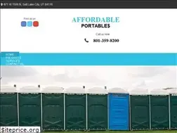 Sites similar to affordableportablesut.com