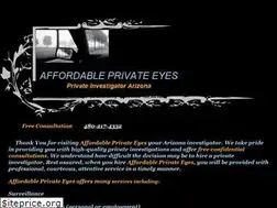Sites similar to affordableprivateeyes.com