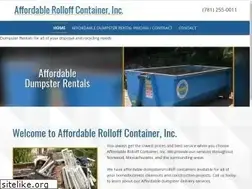 Sites similar to affordablerolloffcontainer.com