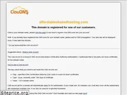 Sites similar to affordablesharedhosting.com