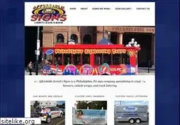 Sites similar to affordablesignguy.com