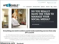 Sites similar to affordablesocialmarketing.com