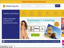 Sites similar to affordabletanninglotion.com