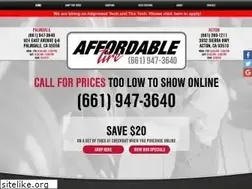 Sites similar to affordabletireca.com