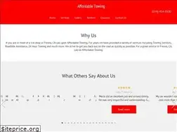 Sites similar to affordabletowingca.net