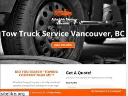 Sites similar to affordabletowingvancouver.com