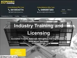 Sites similar to affordabletraining.com.au