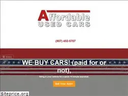 Sites similar to affordableusedcarsfairbanks.com