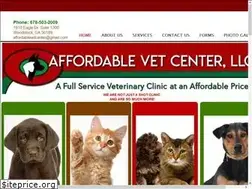 Sites similar to affordablevetcenter.com