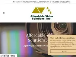 Sites similar to affordablevideosolutions.com