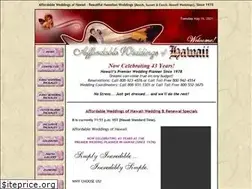 Sites similar to affordableweddingshawaii.com
