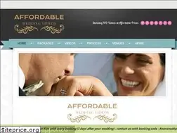 Sites similar to affordableweddingvideos.net