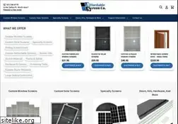 Sites similar to affordablewindowscreens.com