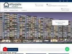 Sites similar to affordbalehomesfaridabad.com