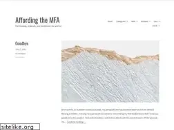 Sites similar to affordingthemfa.wordpress.com