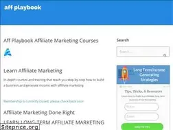 Sites similar to affplaybook.com