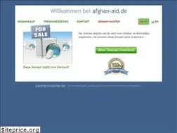 Sites similar to afghan-aid.de