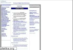 Sites similar to afghanbusiness.com