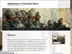 Sites similar to afghanistanacanadianstory.ca