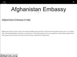 Sites similar to afghanistanembassy.it