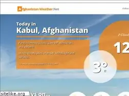 Sites similar to afghanistanweather.net
