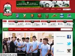 Sites similar to afghanpremierleague.com