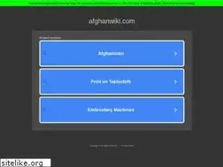 Sites similar to afghanwiki.com