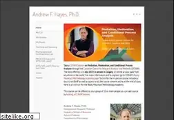 Sites similar to afhayes.com