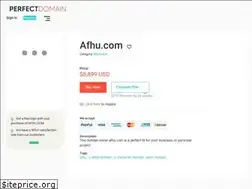 Sites similar to afhu.com