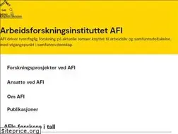 Sites similar to afi.no